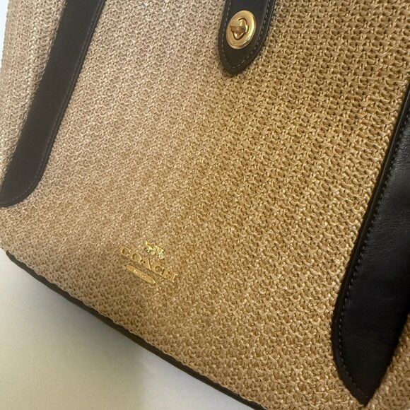 coach Hadley Turnlock Tote Bag cal87 - Picture 5 of 9